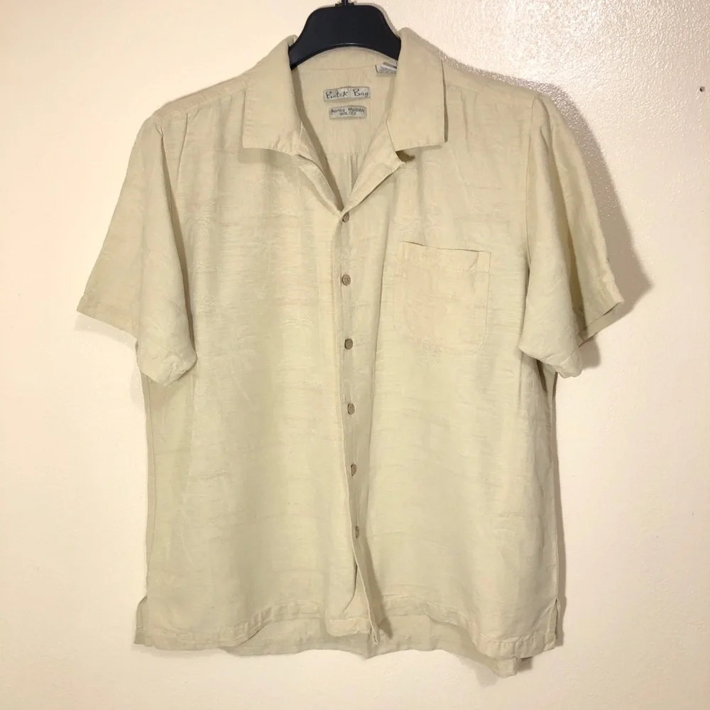 Batik Bay Mens Washable Silk Shirt - Picture 1 of 3
